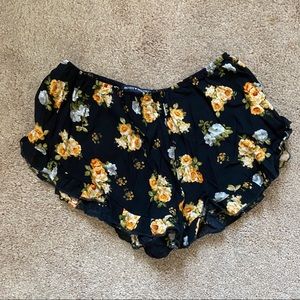 Brandy Melville Floral Shorts